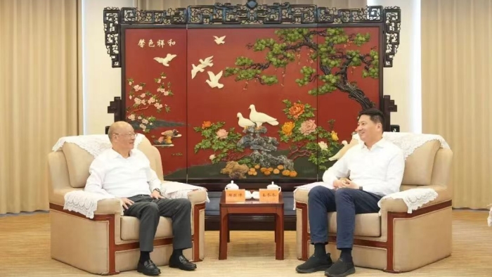 姜冬冬会见中国建设银行江苏省分行党委书记邹致师